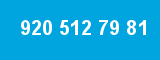 920 512 79 81 920 512 79 81